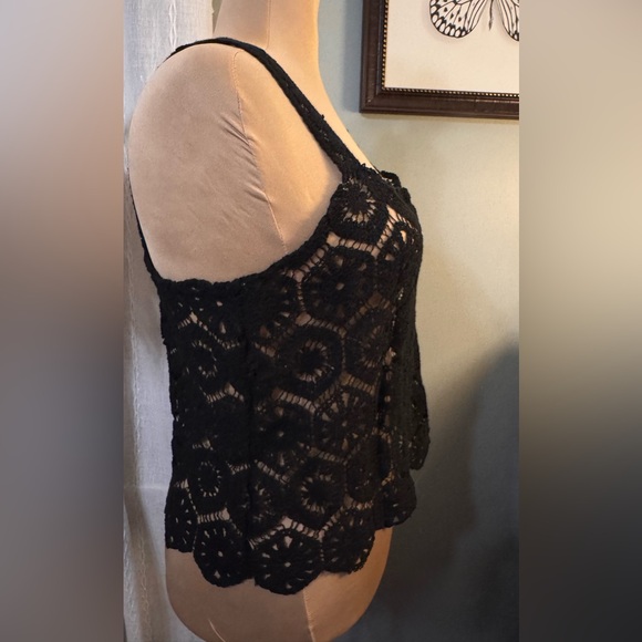 Torrid Festi Crochet Top in Black - Picture 5 of 7